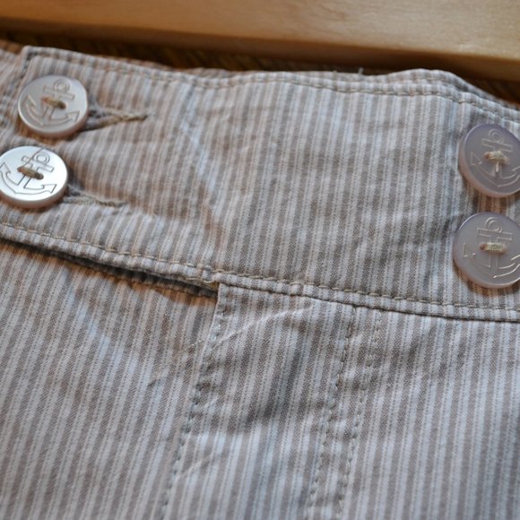 Lee "One True Fit" Striped Mid-Rise Pants - Picture 6 of 9